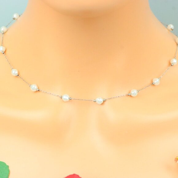 Delicate & Contemporary Necklace Chain, A Lovely Choice for Women, EVCH1159 - Picture 11 of 15